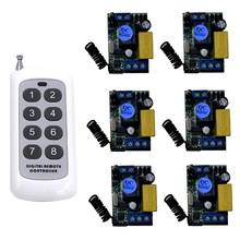 500 m AC 220 V 1CH 1CH 10A Led Interruptor de Luz de Controle Remoto Sem Fio Interruptor do Relé Receptor Transmissor Sem Fio de Rádio 315/433 MHz