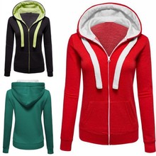 Spring Autumn New Style Women's Solid Color Hooded Long Sleeve Sweatshirt Fashion Sexy Sweatshirt 2024 - buy cheap