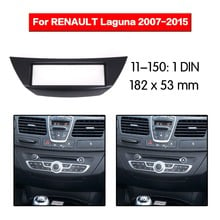 Радио фасции для RENAULT Laguna (X91) 2007-2015 двойной Din Радио DVD стерео CD панель Dash Mount 11-150 2024 - купить недорого