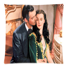 45x45cm Gone with the wind Polyester cushion cover decorative two side print throw pillows case for sofa home decor pillowcase 2024 - buy cheap