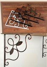 2Pcs/Lot American Vintage Iron Shelf Bracket Shelving Support With Screws 2024 - buy cheap