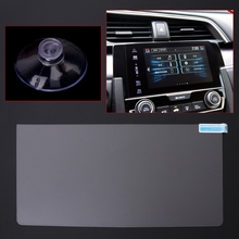 Автомобильная защитная пленка из закаленной стали для экрана GPS навигатора для Honda Civic 10, 2016, 2017, управление ЖК-экраном, автомобильная наклейка 2024 - купить недорого