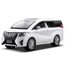 1:24 Luxury Alphard Alloy Metal Toy Cars Diecast Vehicle Car Model Vehicle Toys for children Adults Collection 2024 - buy cheap