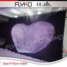 software full color led lighting digital display led starry lighting curtain 2024 - buy cheap