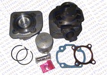 Performance 48mm Cylinder Piston Ring Gasket Head Kit (Big bore   ) 72CC 1P40QMB  Jonway Keeway Yiying Scooter Parts 2024 - купить недорого