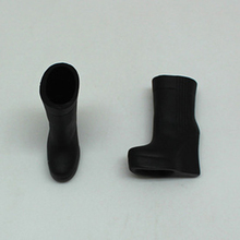 Модные пластиковые сапоги на высоком каблуке для 1/6 кукла клиновидная обувь для кукла licca мини-обувь 2024 - купить недорого