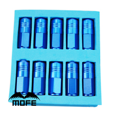 Mofe 20PCS Aluminum Wheel Lug Nuts 50mm M12 * P1.5 Blue wheel nuts For  Toyota Mazda 2024 - buy cheap