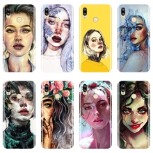 Soft Phone Case Silicone For Huawei P8 P9 P10 P20 Lite 2017 Art Girl Back Cover For Huawei P9 Lite Mini P10 P Smart Plus P20 Pro 2024 - buy cheap