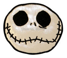 Nightmare Before Christmas Jacks Head TV Movie Show Series Cartoon PVC applique iron on patch children's day gift 2024 - buy cheap