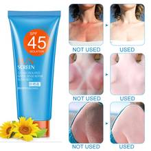 Солнцезащитный крем для лица, увлажняющий крем, защитный крем для кожи, защита от старения, контроль жирности, легкий и дышащий, солнцезащитный крем 2024 - купить недорого
