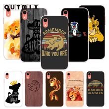 OUTMIX Lion King Soft TPU Silicone cover case For iPhone 6s 6plus 6 7plus 7 8 8plus 5 5S SE XR XS max phone case 2024 - buy cheap