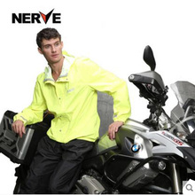 Водонепроницаемый дышащий Мужской легкий тонкий портативный нерв мотоциклетный плащ брюки костюм на открытом воздухе для верховой езды непромокаемая одежда для дождя 2024 - купить недорого