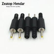 10Pcs 2.5mm x 0.7mm DC Power Cable Male jack Plug Connector Adapter Plastic Yellow Head 2024 - buy cheap
