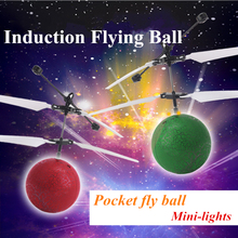 Hot Sale New Children Flying Ball Drone Helicopter Ball Built-in Shinning LED Lighting Crack Planet for Kids Gift Toy#236249 2024 - buy cheap
