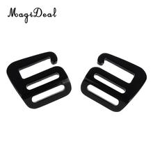 MagiDeal 2 Pcs 1 inch G Hook Outdoor Webbing Buckle for Backpack Strap 25mm Black 2024 - buy cheap