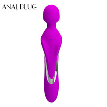 7 Speeds Dual Dildo Vibrator For Woman G spot Vigana Masturbator Women Erotic Sex Toys Silicone Sex Products 2024 - buy cheap