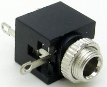 Conector de áudio fêmea 10 pol. 3.5mm, conector de 3 pinos dip para fone de ouvido, soquete de canal mono pj301m 2024 - compre barato