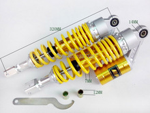 Yellow RFY air gas 320MM Shock Absorber For 50cc, 75cc, 90cc, 125cc, 150cc, 250cc, 300cc Quad Dirt bikes,Gokart,ATV,motorcycle 2024 - buy cheap