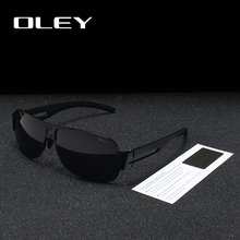 OLEY Classic Brand Polarized Sunglasses Men Fashion Pilot Goggles Driving Glasses Rectangle For Men Oculos masculino Male 2024 - buy cheap