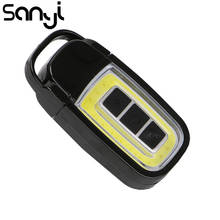 SANYI Mini USB Перезаряжаемый COB Светодиодный фонарь, Карманный ручной светильник, портативный походный фонарь со встроенной перезаряжаемой батареей 2024 - купить недорого