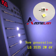 LG  Innotek LED LED Backlight 2W 6V 3535 Cool white LCD Backlight for TV TV Application LATWT391RZLZK 3000PCS 2024 - buy cheap