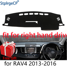 Car Dashboard Cover Mat for Toyota RAV4 RAV 4 2013-2015 2016 Right Hand Drive Dashmat Pad Dash Mat Covers Dashboard Accessories 2024 - buy cheap