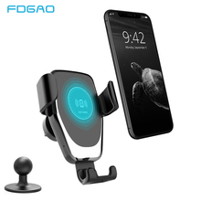 Fdgao carregador sem fio para celular, carregador sem fio 10w para carregamento rápido de celular, para iphone 11, xs, x, xr, 8, e para samsung s10, s9 2024 - compre barato