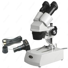 Microscopio estéreo con cámara Digital de 3MP, suministros de AmScope, 20X-40X-80X, microscopio estéreo con cámara Digital de 3MP 2024 - compra barato