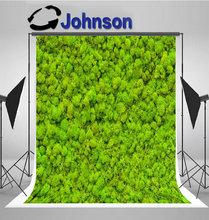 Green Moss Texture backdrops  High quality Computer print wedding background 2024 - buy cheap