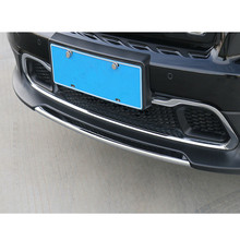 Для Jeep Cherokee 2014-2016 ABS внешняя зеркальная Декоративная полоса наклейка крышка отделка Молдинг 2024 - купить недорого