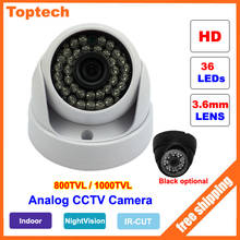 HD 960 H 800TVL/1000tvl CCTV Камера ИК-фильтр 36 день светодиодных ИК/Ночное Видение безопасности Камера аналоговый Камеры скрытого видеонаблюдения 2024 - купить недорого