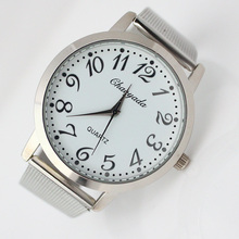 Reloj de pulsera de acero elástico para hombre y mujer, cronógrafo de cuarzo de alta calidad, sencillo y Original, Unisex 2024 - compra barato