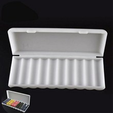 1PC White 18650 Battery Holder Case Organizer Container 10X18650 Storage Box Holder Hard Case Cover Battery Holder 2024 - buy cheap