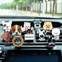 Car Air Vent Outlet Solid Perfume Clip Cartoon Dog Shape Air Freshener Fragrance Car Styling 2024 - buy cheap