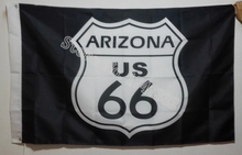 US Route 66 Arizona Flag 3X5FT 150X90CM Banner brass metal holes 2024 - buy cheap