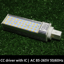 G24 LED pl 5W 9W 10W 11W 12W 13W 14W Saving Light Horizontal pl-c Plug Lamp SMD5050 g24d Light Bulb AC 85V-265V 110V 220V 230V 2024 - buy cheap
