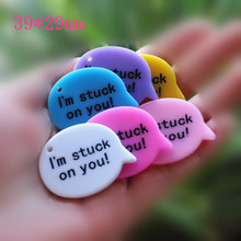 i am stuck on you charms resin charms necklace pendant  for DIY decoration 15pcs 2024 - buy cheap