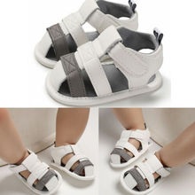 Bebê meninos sapatos recém-nascidos calçados de verão infantil sapatos para bebê bowknot antiderrapante bebes crianças marca branco tamanho 0-18 m 2024 - compre barato