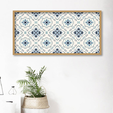 Talavera Pattern Azulejos Portugal Turkish Ornament Canvas Painting Spanish Porcelain Folk Print Ethnic Wall Art Poster Decor 2024 - buy cheap