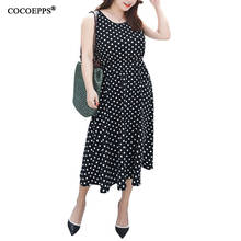 2019 New Plus Sizes Casual Summer Dresses Women Clothing Dot pattern Sleeveless Vest Dress Big Large Size Office Dress vestidos 2024 - buy cheap