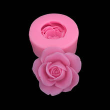 minsunbak 3D Rose Handmade Soap Mold  DIY cake fondant decoration silicone mold  Chocolate candy baking 2024 - buy cheap
