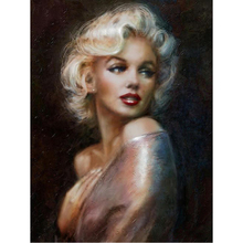 Full Square Diamond 5D DIY Diamond Painting "Marilyn Monroe" Embroidery Cross Stitch Rhinestone Mosaic Painting Decor Gift 2024 - buy cheap