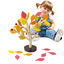 Montessori Toys Educational Wooden Toys for Children Early Learning Wooden Tree Toy Exercise Kids Hands-on Intelligence 2024 - buy cheap