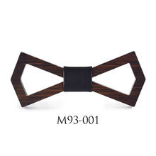 Деревянный галстук-бабочка деревянный галстук-бабочка классический свадебный деревянный галстук-бабочка для мужчин 2024 - купить недорого