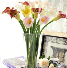 6 шт./лот самые популярные искусственные цветы длиной 65 см реальный на ощупь естественный вид Искусственные цветы Calla Lily Callas для свадебного украшения 2024 - купить недорого