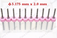 2.0mm,Free shipping,CNC Computer machine tool,Print Circuit Board End Mill,Solid Carbide Micro Corn drill bit,Mould, plastic 2024 - buy cheap