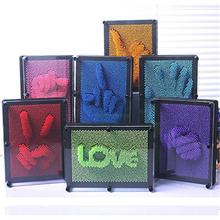Novelty Plastic Funny Jokes Toys 3D Antistress Clone Fingerprint Needle Painting Gag Christmas Kid Gift Toy Trick Drop Shipp 30# 2024 - buy cheap