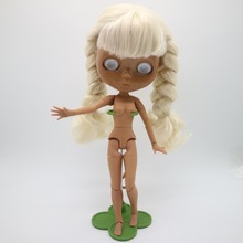 Boneca nude sem olhos, boneca de corpo articulado sem maquiagem, boneca blyth para diy 0704 2024 - compre barato