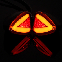 Evomosa-luz led de seta para motocicleta, luzes de corrida, indicadores traseiros, para yamaha tmax 530, suzuki, honda, ducati e bmw 2024 - compre barato