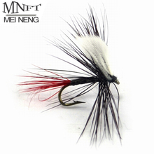 MNFT 10 шт. 12 # красный хвост, белое крыло, мухи для рыбалки, форель, рыбалка может нахлыстом 2024 - купить недорого